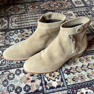 Aquatalia Rose Suede Ankle Boot